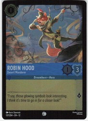 Robin Hood - Desert Wanderer 137/204 The Wilds Unknown Cold Foil