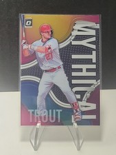 2019 Donruss Optic Baseball - Mythical Mike Trout #M-1 Los Angeles Angels