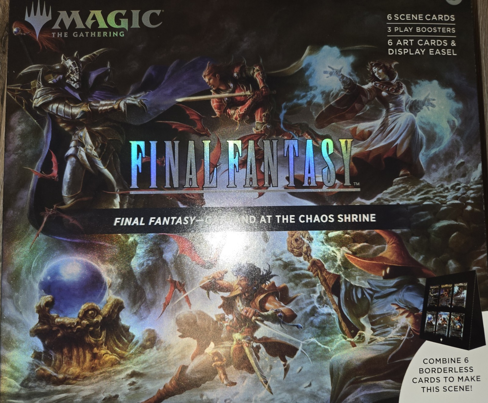 Magic The Gathering Final Fantasy Garland at the Chaos Shrine Scene Box |NUEVO