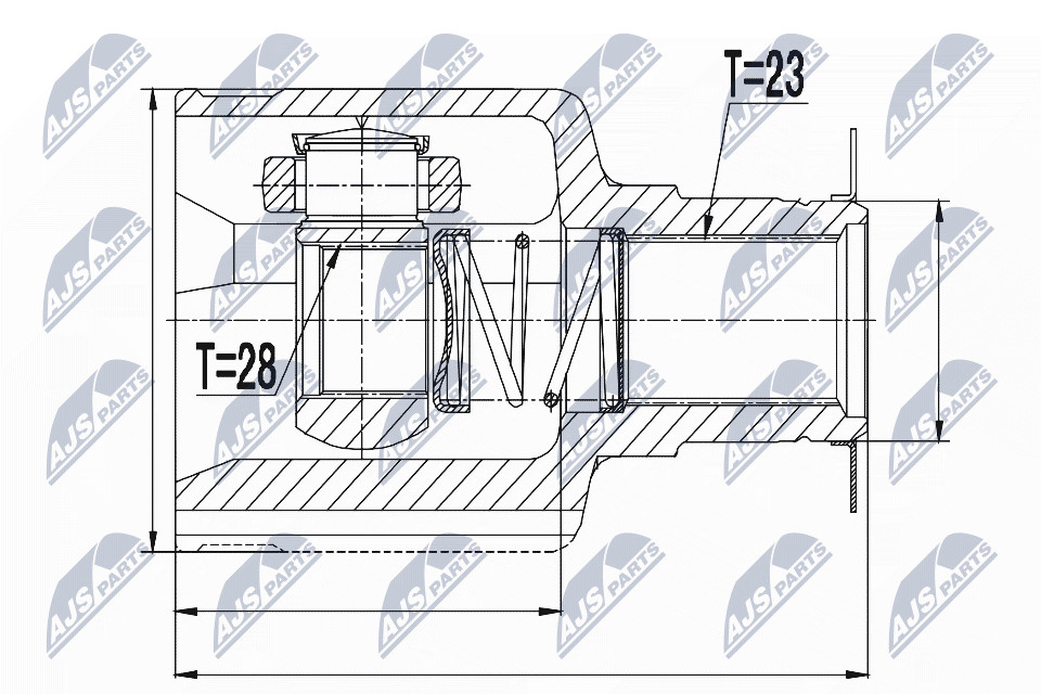 N.T.Y. NPW-RE-055.NTY Joint Kit, drive shaft for DACIA,RENAULT