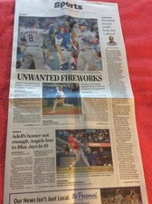 DAILY BREEZE SPORTS SECTION JULY 5 2025 DODGERS BEN CASPARIUS