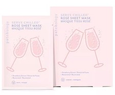 Patchology Serve Chilled Rose Sheet Masks 4 Individually Sealed Masks New No Box