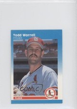 1987 Fleer Classic Miniatures Factory Set Todd Worrell #119 m5x