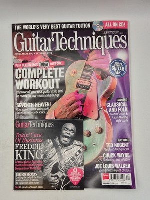 Guitar Techniques Magazine Spring 2014 Issue 229 Freddie King (2 of 5)