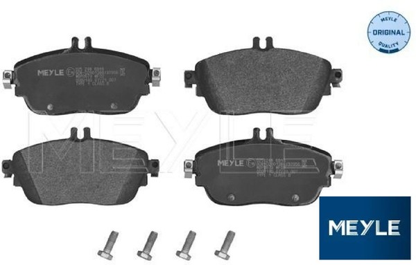 Meyle 0252486919 Bremsbelagsatz FüR Scheibenbremse Bremsbelagsatz-image