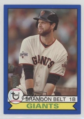 2016 Topps Archives 1979 Design Blue Border 198/199 Brandon Belt #170 0f8