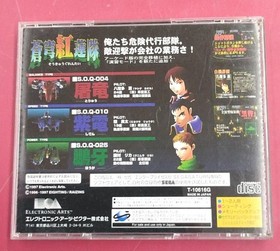 Electronic Arts Victor: Aokyu Gurentai Sega Saturn Soft