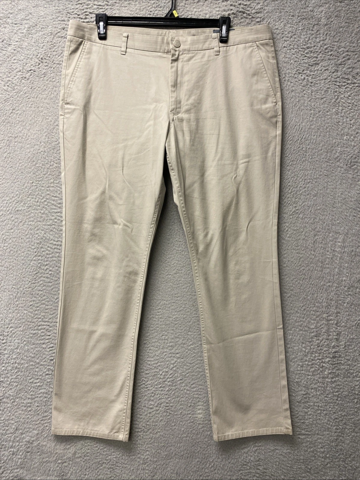 Bonobos Chino Pants Men’s Size 40x32 Beige Straight Slim / 0566