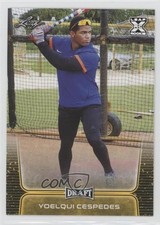 2020 Leaf Draft Gold Yoelqui Cespedes #49 0w7