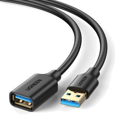 USB 3.0 Verlängerungskabel 5m, 5Gbps, A Stecker auf A Buchse, Schnellladung