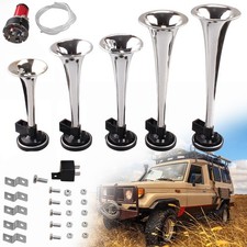 Hupe 12V Autohupe Lufthupe 5 Klang Auto Horn Soundhupe Auto Fanfare LKW Lufthorn