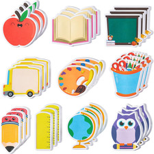 30 Pack Back to School Sticky Notes Classroom Office Home Supplies Self-Adhesi