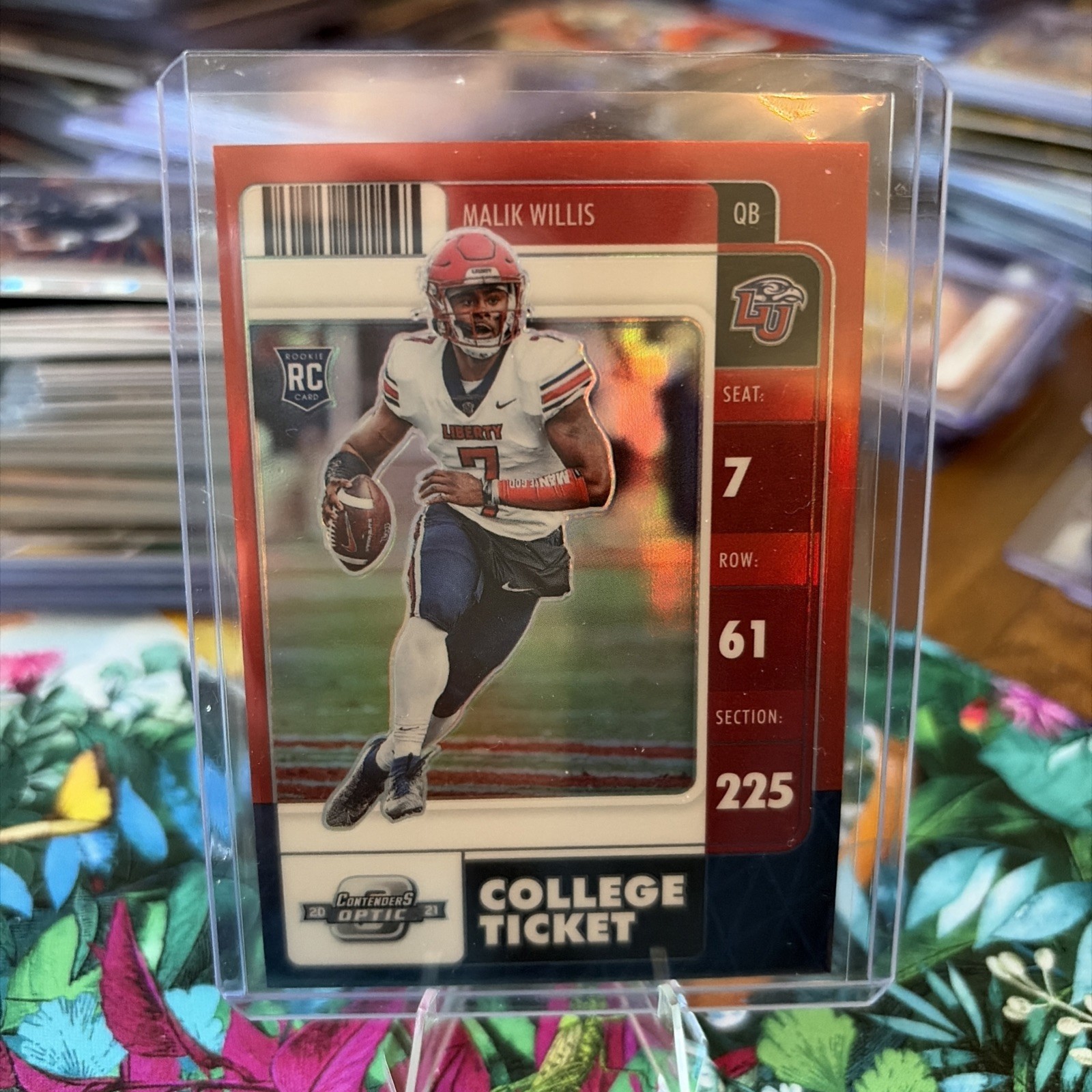 Malik Willis Panini Chronicles Draft Picks Playoff #2 Red