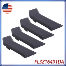 4PC Left Side Running Board Step Pad Grip Cover For Ford F-150 15-22 FL3Z16491DA