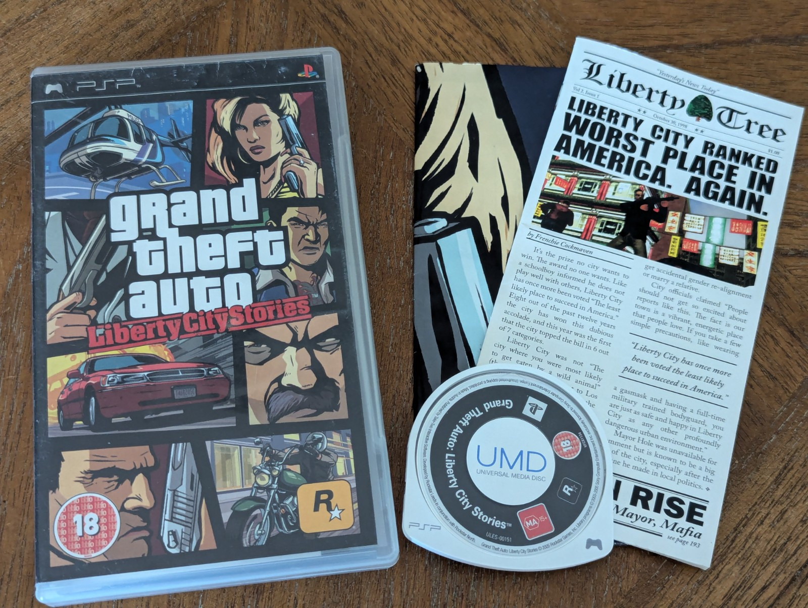 Grand Theft Auto: Liberty City Stories (Sony PSP, 2005)