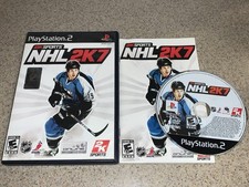 NHL 2K7 (Sony PlayStation 2, 2006) *Complete* Game CIB