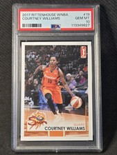 2017 Rittenhouse WNBA Courtney Williams Rookie PSA 10 Only RC Williams On Ebay!!