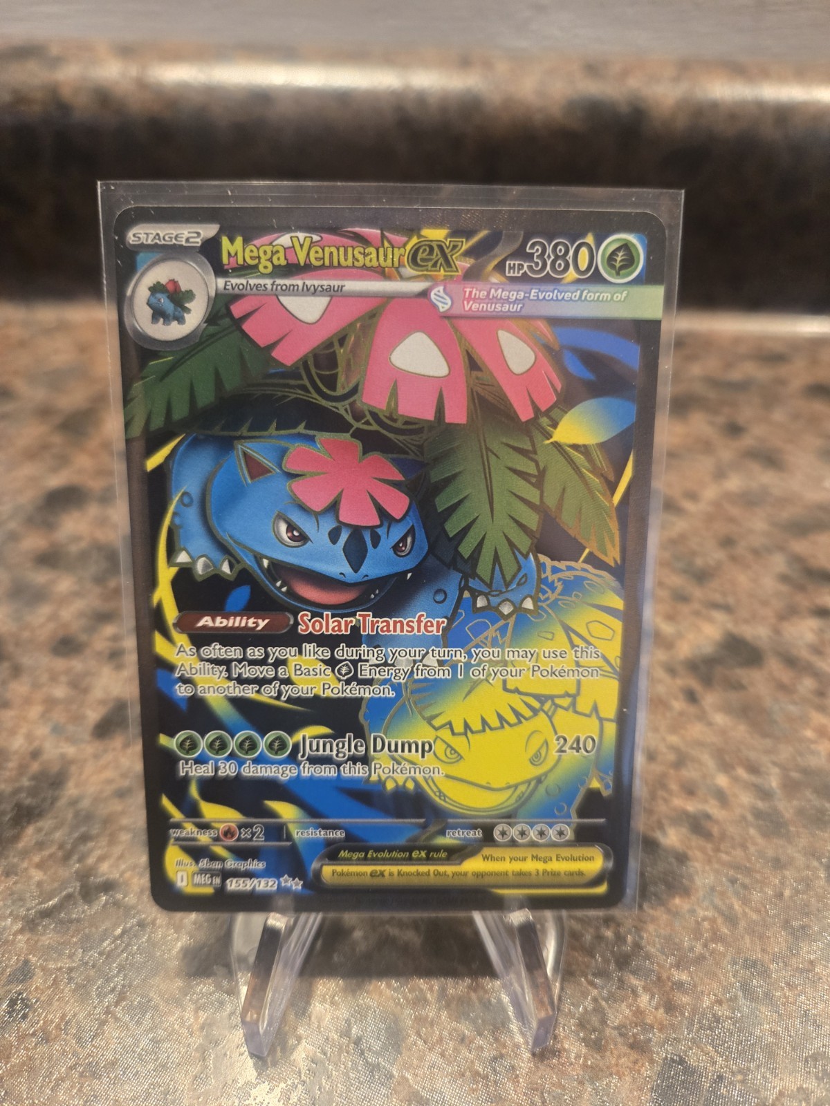 Pokémon TCG Mega Venusaur EX 155/132 Ultra Rare Mega Evolution