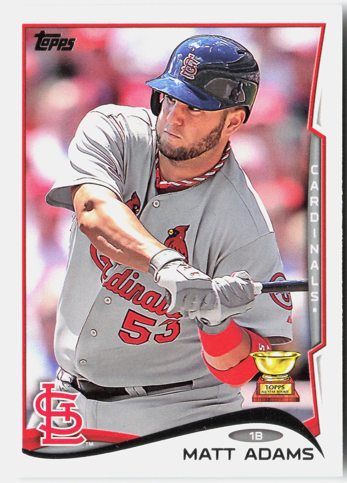 2014 Topps #157 Matt Adams