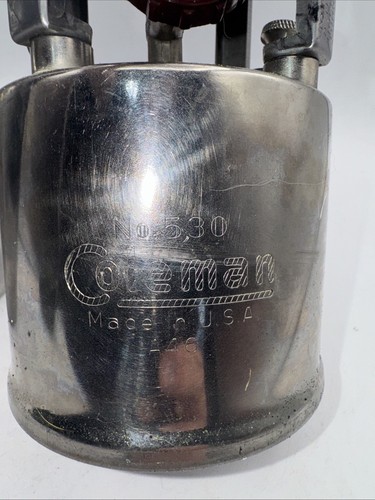 VTG Coleman Camping Stove Model 530 A46 With Case - Picture 9 of 20
