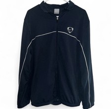 Vintage 2005 Navy Nike Team Sports Football Track Jacket - Men's Size Large L 