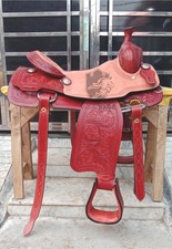 WILD RACE Western Saddle Trending New Western Leather Saddle