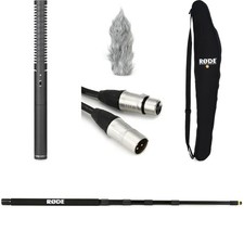 Rode NTG2 Multi-powered Shotgun Microphone Boompole Bundle