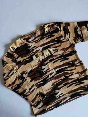 ARMY Camouflage Nikki Shirt VINTAGE neuw. Gr.L - Bild 1 von 4