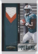 2012 Certified Rookie Fabric of the Game Jerseys Prime 35/49 Lamar Miller 1e5