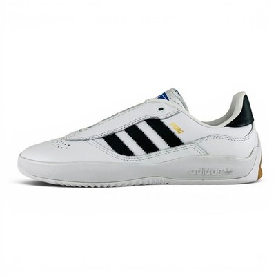 adidas Puig Cloud White Black Blue Bird Men's Skateboarding Shoes Sneaker JH8168