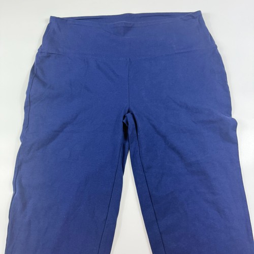 Zenana Leggings Womens 3X Blue Super Soft Comfy & Stretchy High Waisted Pull On - Picture 4 of 8