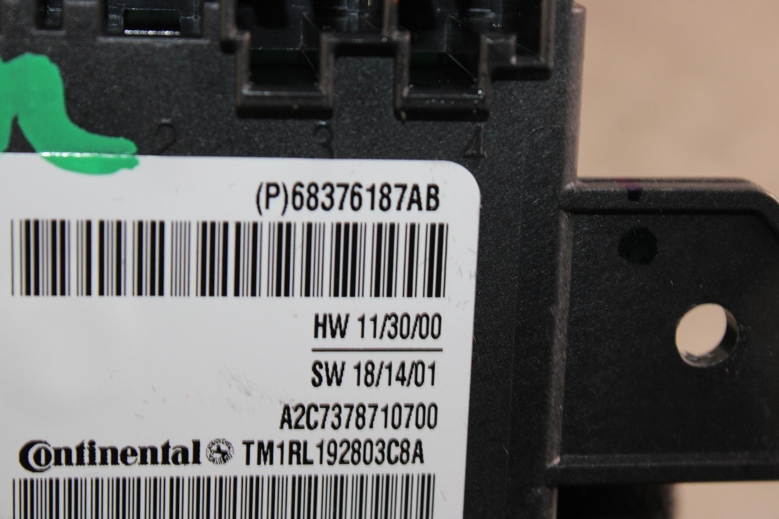 Maserati Ghibli 2014-2021 Left Body control module P/N 68376187AB