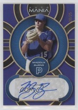 2023 Wild Card Mania Circles Purple Rainbow 20/25 Maddux Bruns #AM-C28 Auto 10k8