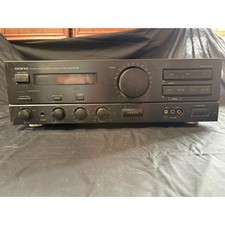 Onkyo A-RV400 Integrated Stereo Amplifier RI Phono Input Made in Japan Black