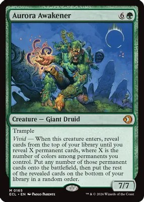 Magic Aurora Awakener Lorwyn Eclipsed ECL MYTHIC 165 NM