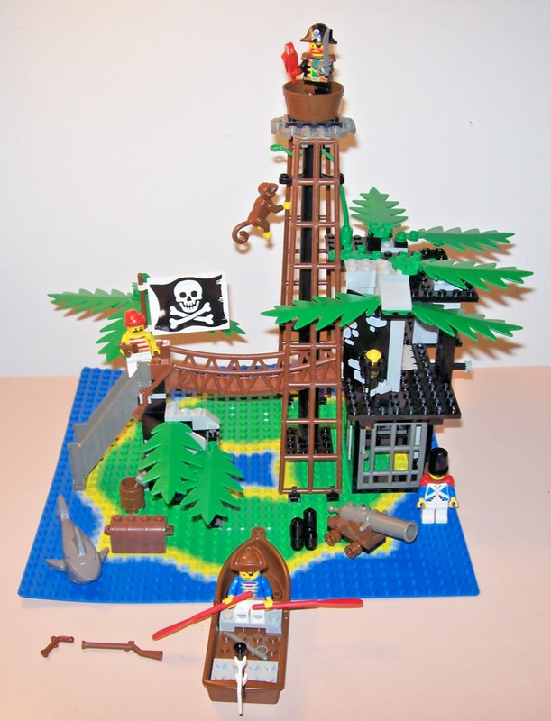 Lego Pirates 6270 Forbidden Island, Complete