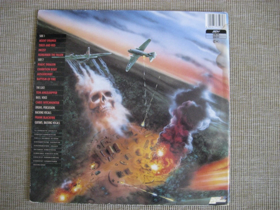 LP Vinyl Sodom "Agent Orange" - Image 3 of 4