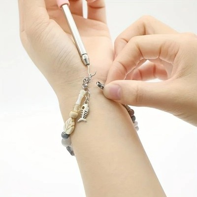 Bracelet Helper Tool Stainless Steel Jewelry Fastening Aid Accessory - 1 PC NEW