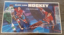 Vintage Blue Line Hockey strategy board game by 3M 1966
