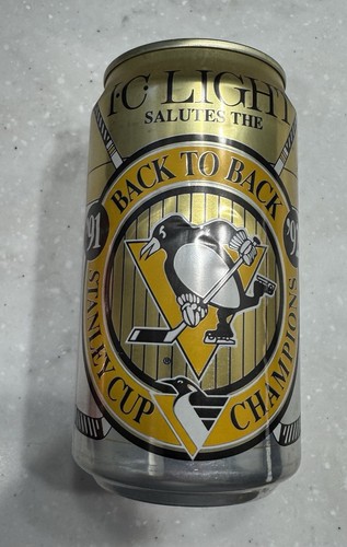 Pittsburgh Penguins Stanley Cup Season ‘91-‘92 Commemorative Cans - Picture 3 of 4