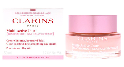 Clarins Multi-Active Jour Day Cream for Dry Skin 1.6oz