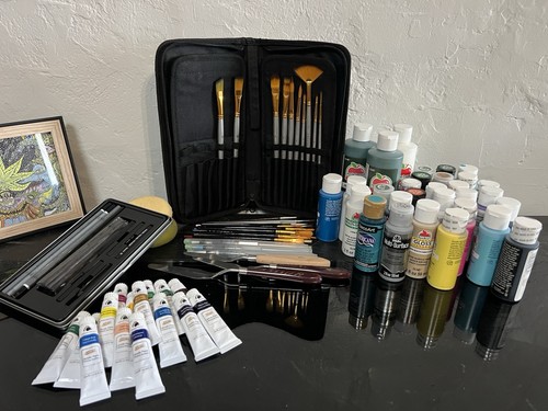 BULK Art Materials: Paints Brushes & More Paint Your Own
