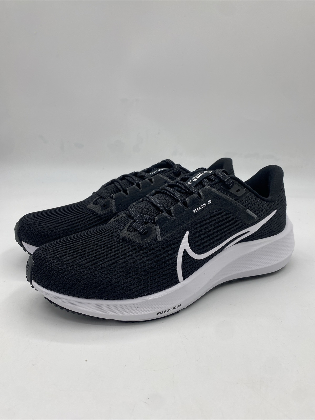 新品 NIKE AIR ZOOM PEGASUS 40 PRM ANY 23.5 Nike Air Zoom Pegasus 40 Black Gray White DV3853-001 Men's Size