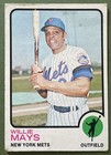 1973 TOPPS WILLIE MAYS #305 NEW YORK METS