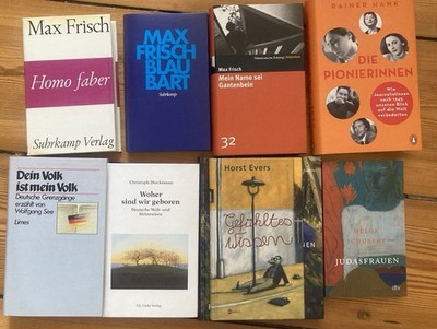Sammlung: Max Frisch, Helga Schubert, Horst Evers, Ch. Dieckmann, W. See, R.Hank