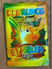 Doomlings Overlush 7-Card Mystery Holofoil GOLD PACK New Sealed combine shipping