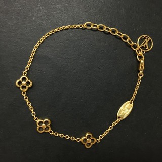 Pulsera EGA Louis Vuitton Monograma Floral Tono Dorado/6CE2177