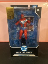McFarlane 2024 DC Multiverse COMMANDER STEEL Action Figure Gold Label