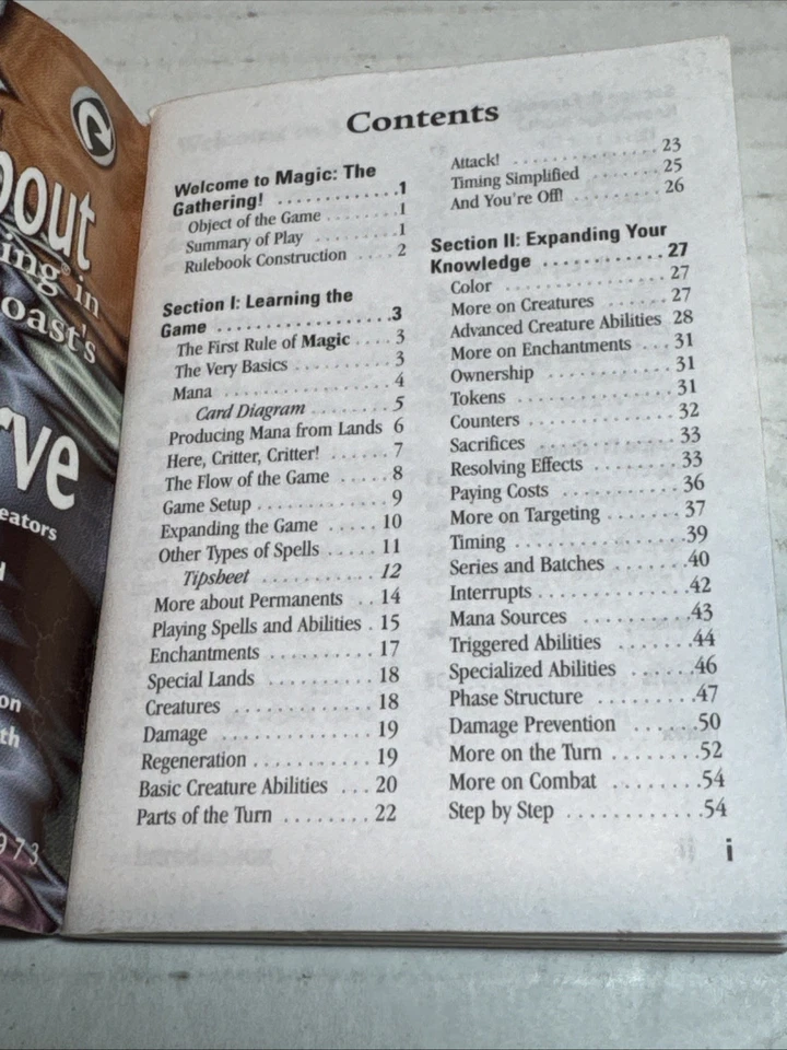 1996 Magic The Gathering Deckmaster 5th Edition Rule Book- Book Only - Image 4 of 4