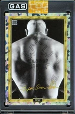 2024 GAS Trading Cards 2PAC Tupac Shakur #T-1 CRACKED ICE FACSIMILE AUTO 047/100